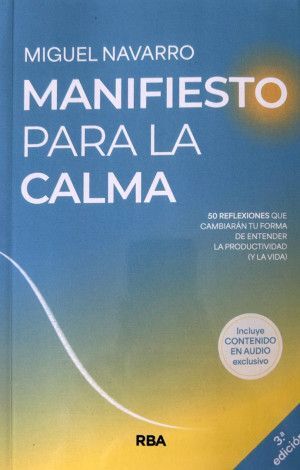 MANIFIESTO PARA LA CALMA
