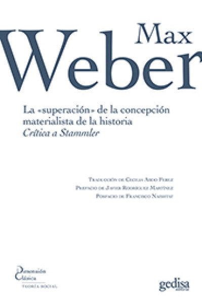 SUPERACION DE LA CONCEPCION MATERIALISTA DE LA HISTORIA