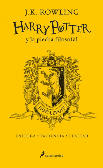 HARRY POTTER Y LA PIEDRA FILOSOFAL. CASA HUFFLEPUFF