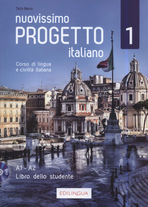 NUOVISSIMO PROGETTO ITALIANO 1 LIBRO