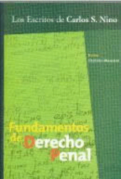 FUNDAMENTOS DE DERECHO PENAL