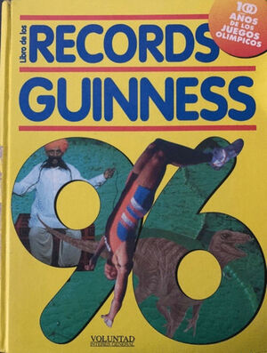 LIBRO DE LOS RECORDS GUINNESS 96