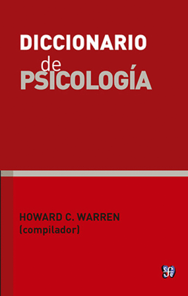 DICCIONARIO DE PSICOLOGIA