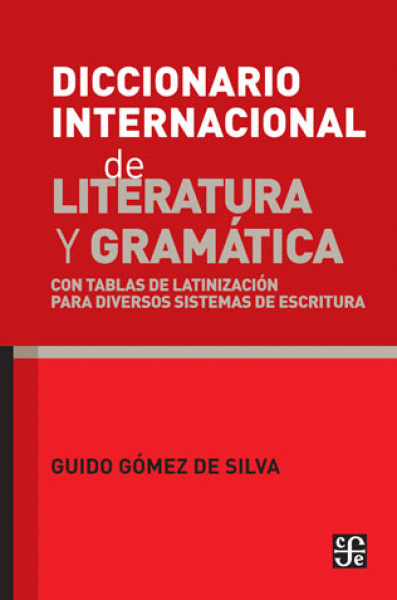 DICCIONARIO INTERNACIONAL DE LITERATURA Y GRAMATICA