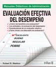 EVALUACION EFECTIVA DEL DESEMPENO