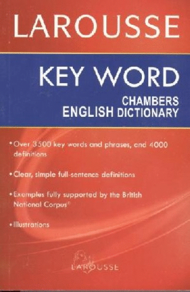 KEY WORD CHAMBERS ENGLISH DICTIONARY