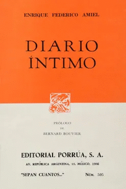 DIARIO ÍNTIMO