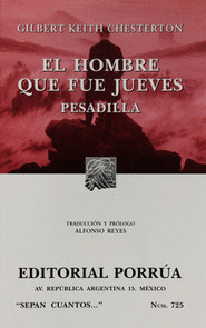 HOMBRE QUE FUE JUEVES, EL  S.C. 725