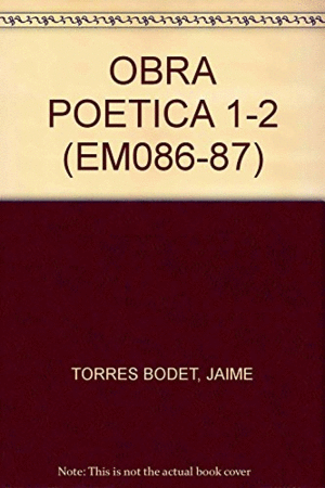 OBRA POETICA 1-2