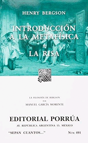 INTRODUCCION A LA METAFISICA * LA RISA / S.C. 491