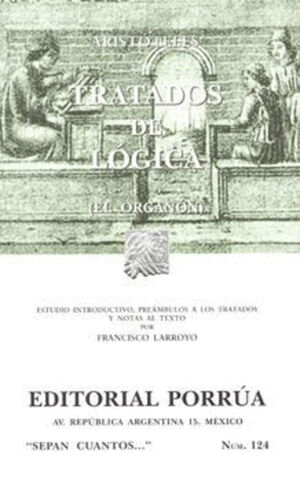 TRATADOS DE LOGICA (EL ORGANON) / SC 124
