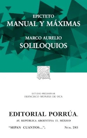MANUAL Y MAXIMAS * SOLILOQUIOS / SC...283