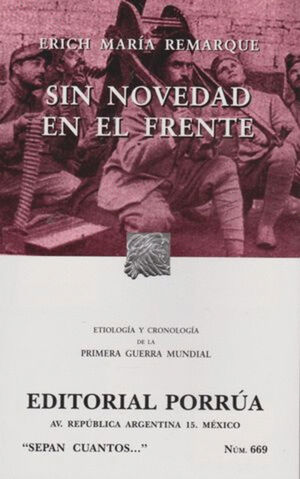 SIN NOVEDAD EN EL FRENTE / S.C. 669