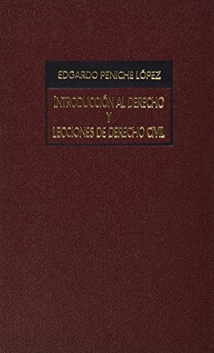 INTRODUCCION AL DERECHO Y LECCIONES DE DERECHO CIVIL