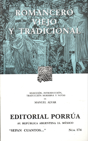 ROMANCERO VIEJO Y TRADICIONAL (S.C.174)