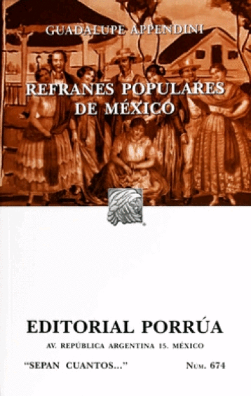 REFRANES POPULARES DE MEXICO /S.C.674