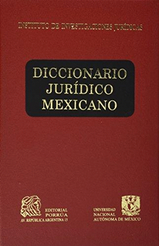 DICCIONARIO JURIDICO MEXICANO (4 VOLUMENES)