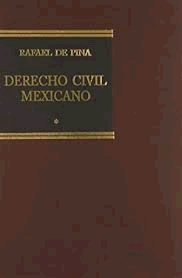 DERECHO CIVIL MEXICANO VOLUMEN I
