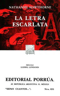 LETRA ESCARLATA, LA (SEPAN CUANTOS 631)