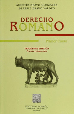 DERECHO ROMANO, PRIMER CURSO