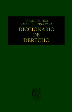 DICCIONARIO DE DERECHO 37 ED