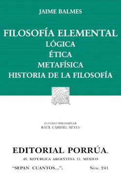 FILOSOFIA ELEMENTAL (SEPAN CUANTOS 241)
