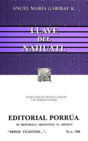 LLAVE DEL NAHUATL /SEPAN CUANTOS 706