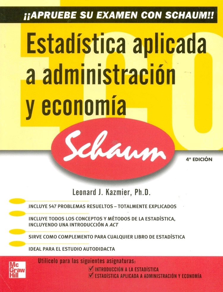 ESTADISTICA APLICADA A LA ADMINISTRACION Y ECONOMIA
