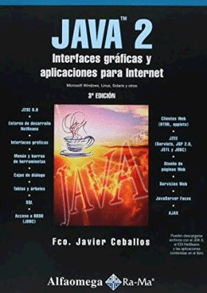 JAVA 2 INTERFACES GRAFICAS Y APLICACIONES PARA INTERNET