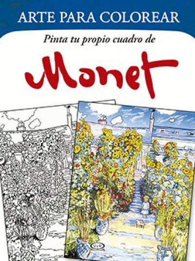 MONET ARTE PARA COLOREAR