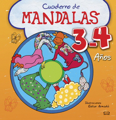 CUADERNO DE MANDALAS 3 - 4 AÑOS