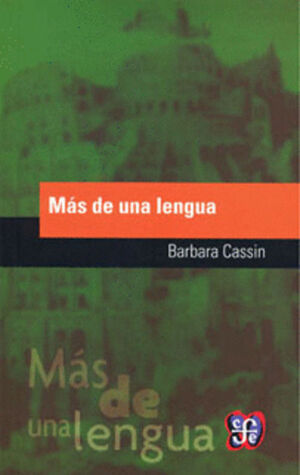 MÁS DE UNA LENGUA