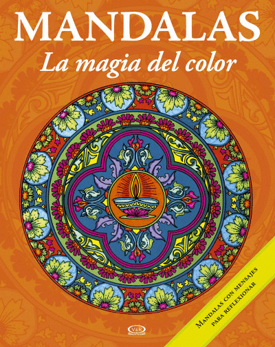 MANDALAS LA MAGIA DEL COLOR 1 NARANJA