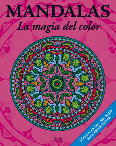 MANDALAS LA MAGIA DEL COLOR 4  ROSA