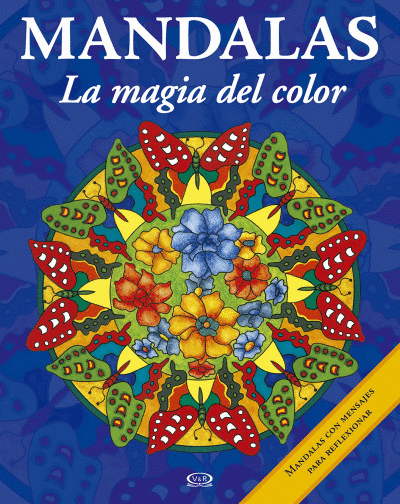 MANDALAS LA MAGIA DEL COLOR 9 AZUL