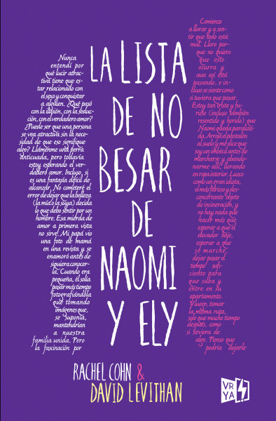 LISTA DE NO BESAR DE NAOMI Y ELY