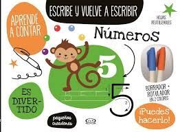 NÚMEROS, ESCRIBE Y VUELVE A ESCRIBIR
