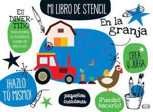 EN LA GRANJA, MI LIBRO DE STENCIL