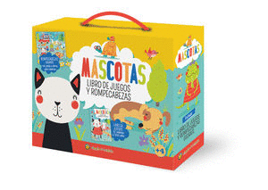 MASCOTAS. LIBRO DE JUEGOS Y ROMPECABEZAS