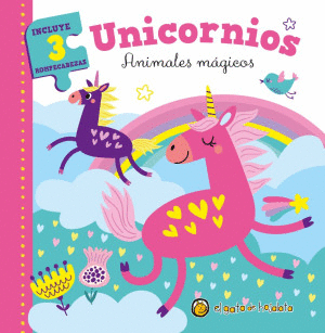 UNICORNIOS. ANIMALES MÁGICOS (INCLUYE 3 ROMPECABEZAS)
