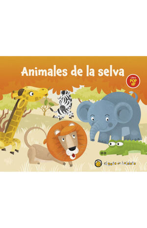 POPUP-ANIMALES DE LA SELVA