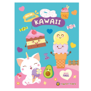 PINTO CON ACUARELAS. KAWAII