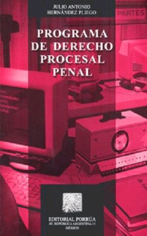 PROGRAMA DE DERECHO PROCESAL PENAL