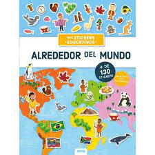 ALREDEDOR DEL MUNDO, STICKERS EDUCATIVOS