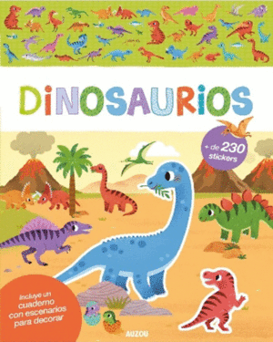 DINOSAURIOS, LIBRO DE STICKERS