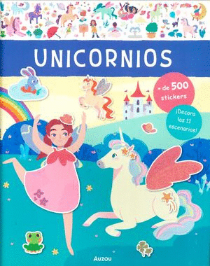 UNICORNIOS (LIBRO CON + DE 500 STICKERS)