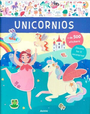 UNICORNIOS (LIBRO CON + DE 500 STICKERS)